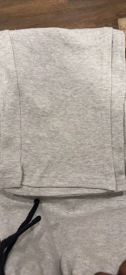 Rugged Frontier Grey Waffle Knit Pants M New With Tags - photo 2