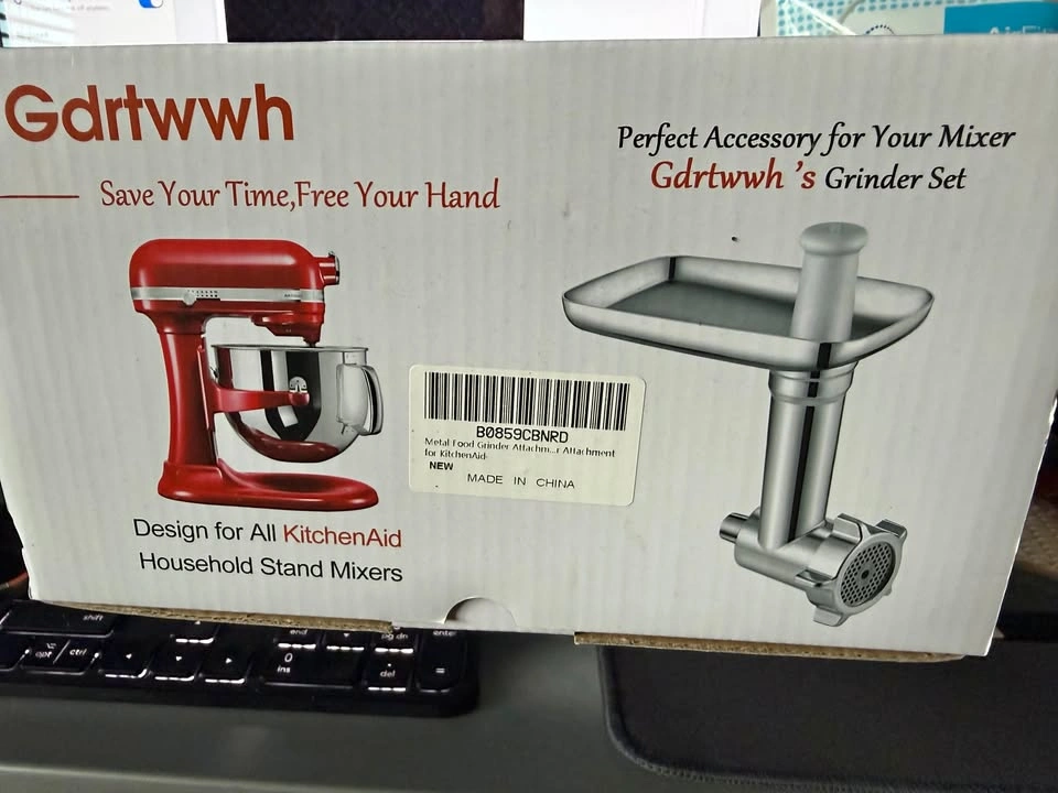 Gdrtwwh metal food grinder attachment for KitchenAid stand mixer