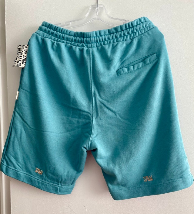 SAW Blue Sweat Shorts - photo 2