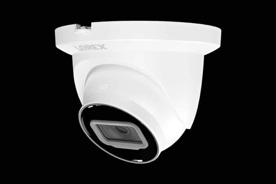 Lorex A4 2K 4MP IP Wired Turret Security Camera LNE45DDW