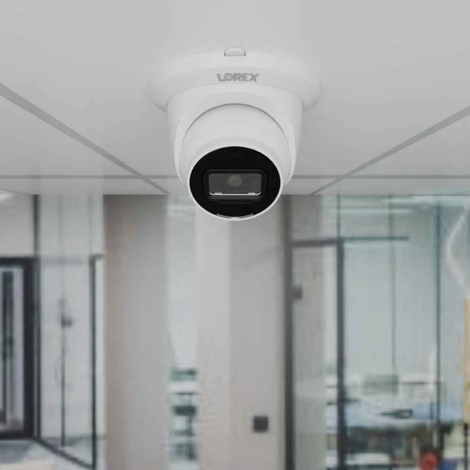Lorex A4 2K 4MP IP Wired Turret Security Camera LNE45DDW - photo 3