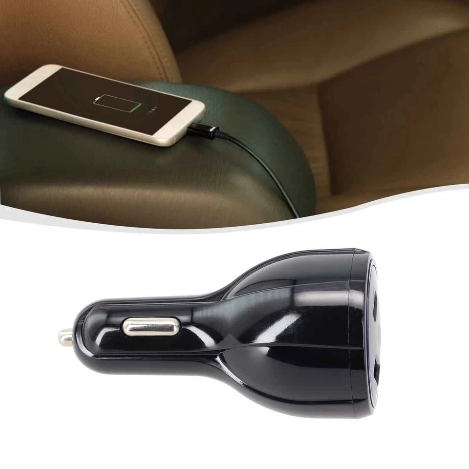 Car Charger 90W Superfast with one USB and two Type C Ports - photo 2