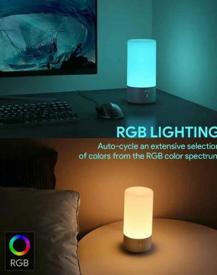 Aukey Touch Control LED Table Lamp, Bedside Lamp - photo 5