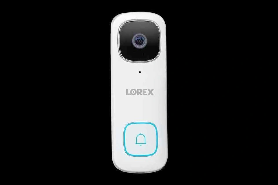 Lorex 2K Wi-Fi Video Doorbell (Wired, 32GB, Cloud-Enabled)