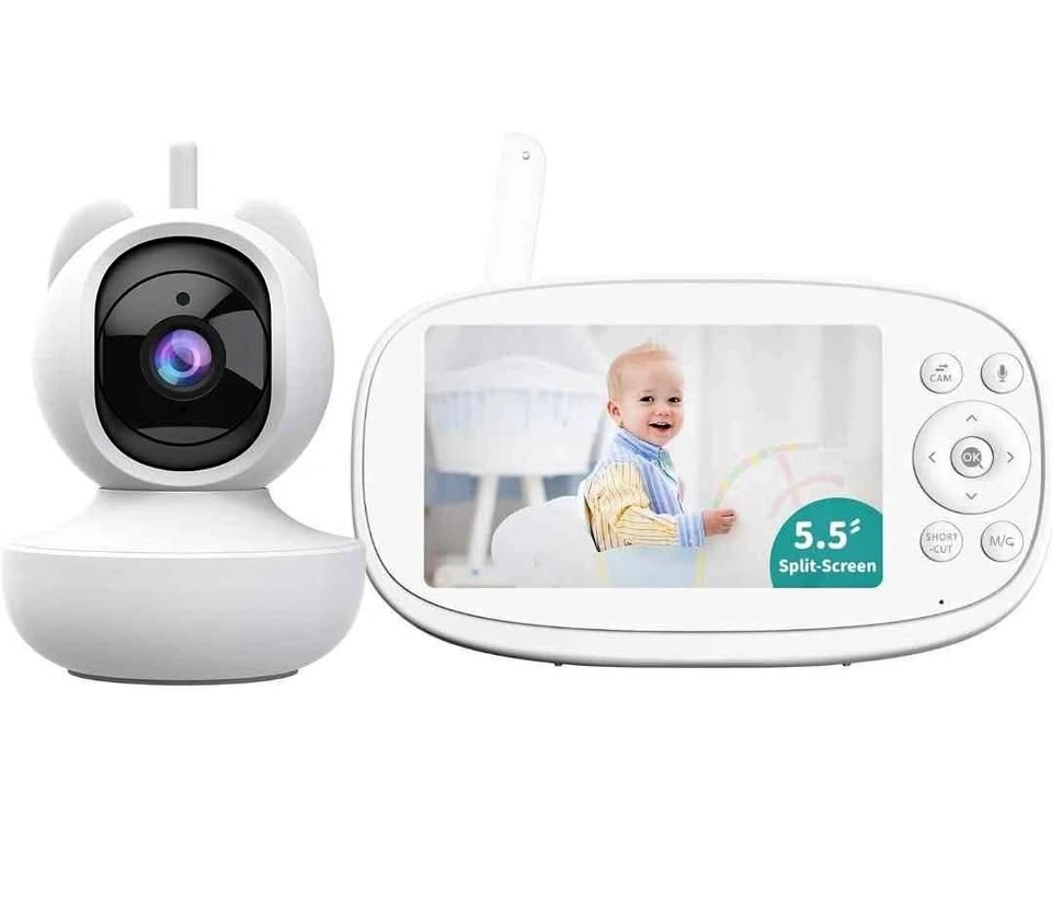 Vizolink AI 5.5 inch Video Baby Monitor