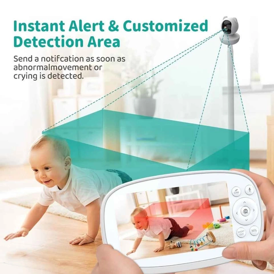 Vizolink AI 5.5 inch Video Baby Monitor - photo 2