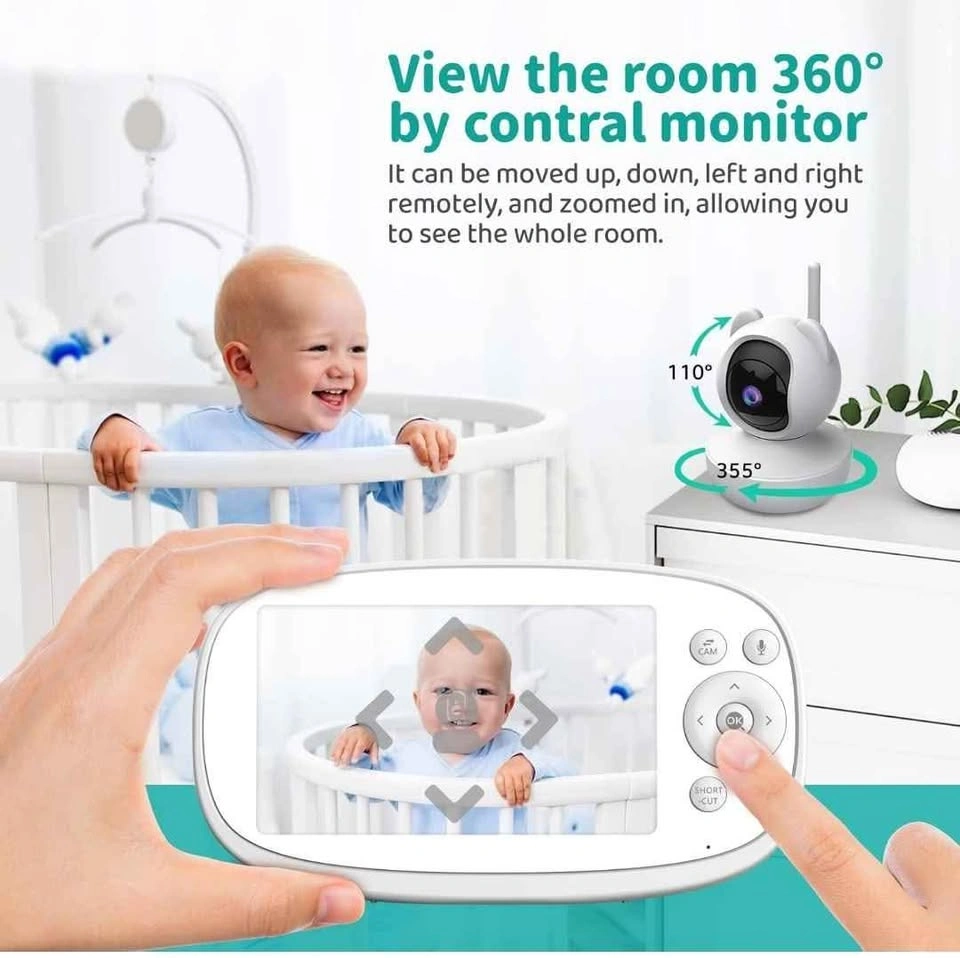 Vizolink AI 5.5 inch Video Baby Monitor - photo 5