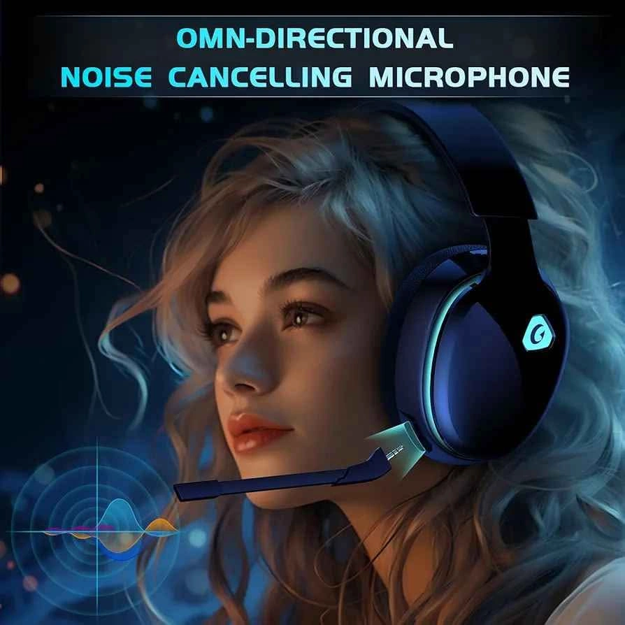 Gtheos 2.4GHz Wireless Gaming Headset for PS5, PS4, PC - photo 4