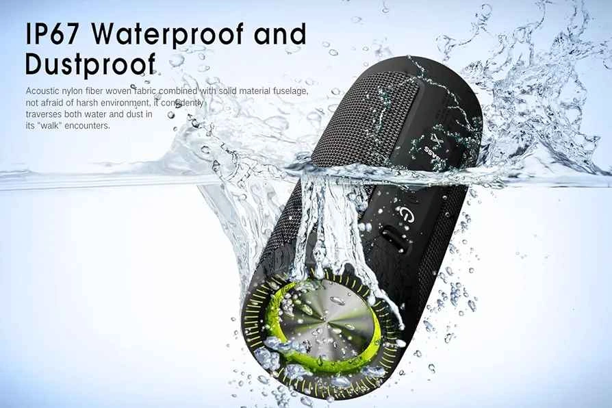 Maio Portable Bluetooth Speaker, IP67 Waterproof 30W Speaker - photo 4