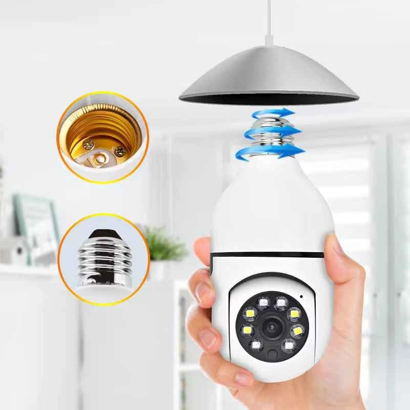 WiFi 360° Rotating 1080P Bulb Camera - photo 4