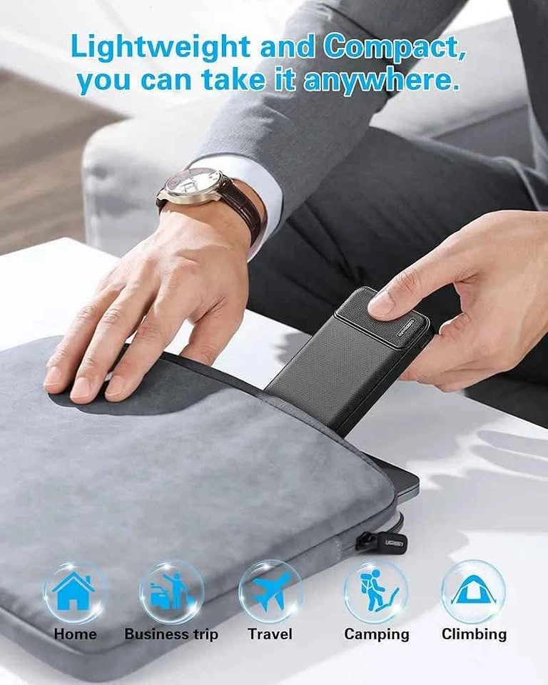 AsperX Power Bank, 10000mAh USB C Portable Charger - photo 5