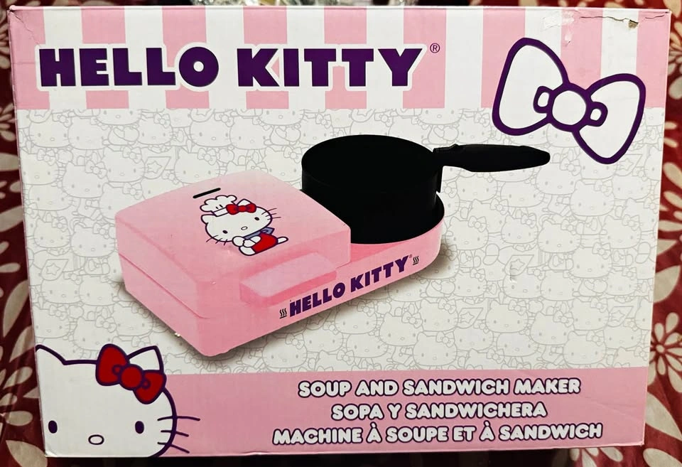 Hello Kitty Soup and Sandwich Maker