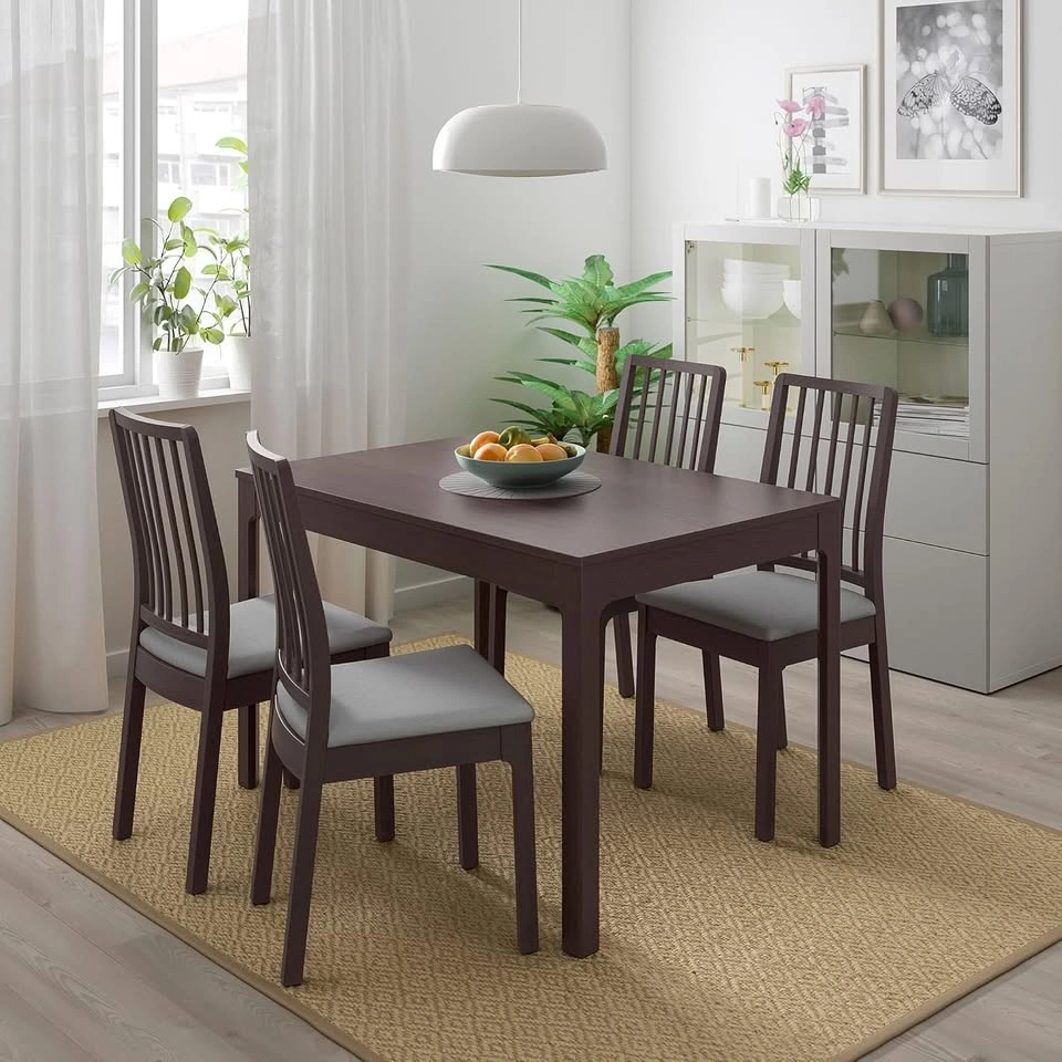 Ikea extendable dining table set - photo 3