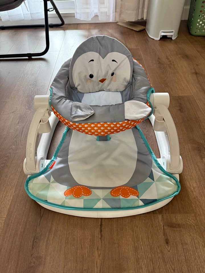 Fisher-Price Sit-Me-Up Baby Floor Seat (Penguin Design)