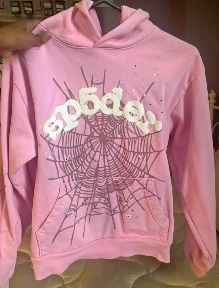Pink Spider Hoodie