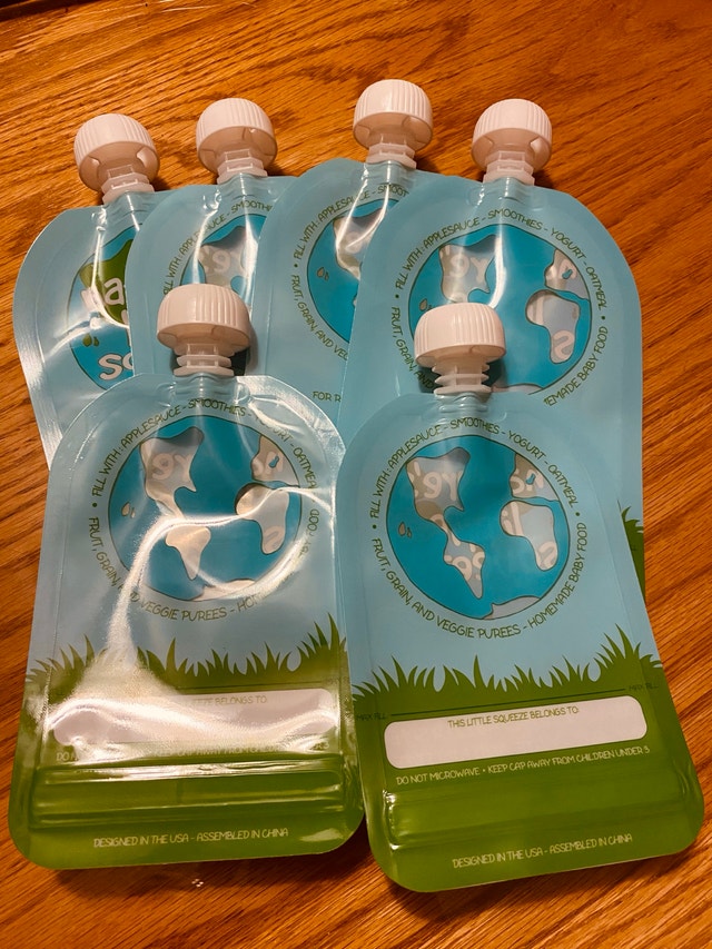 Nature's Little Squeeze Reusable Food Pouches - photo 2