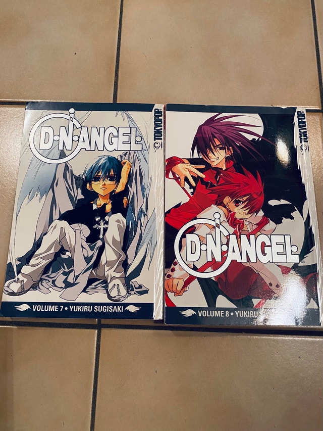 D.N.Angel Manga Volumes 7 and 8 Tokyopop