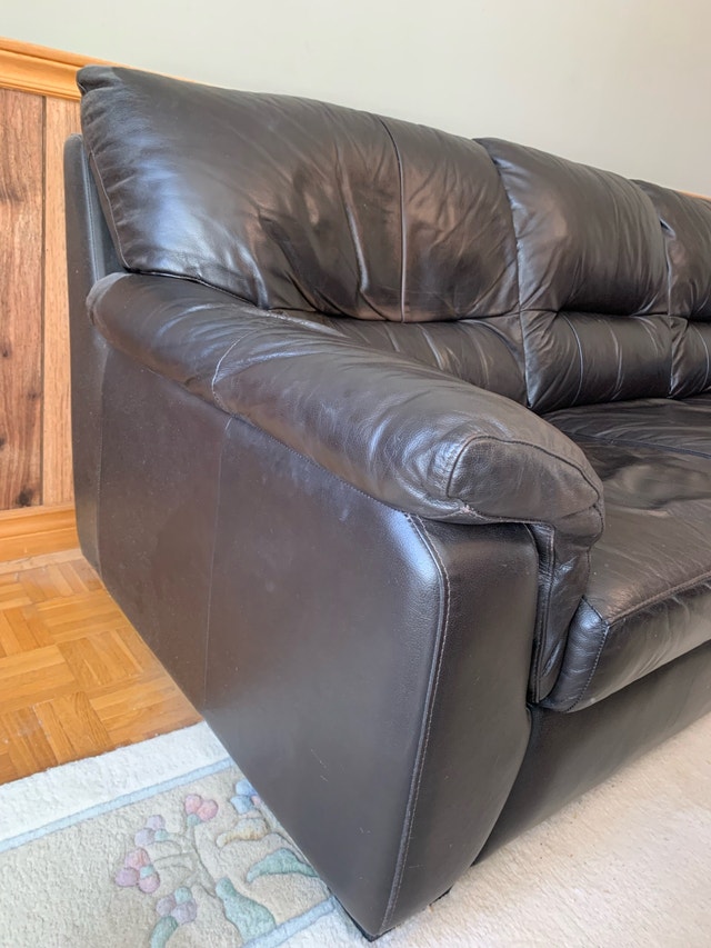 Leather Sofa 3 Seater - photo 3