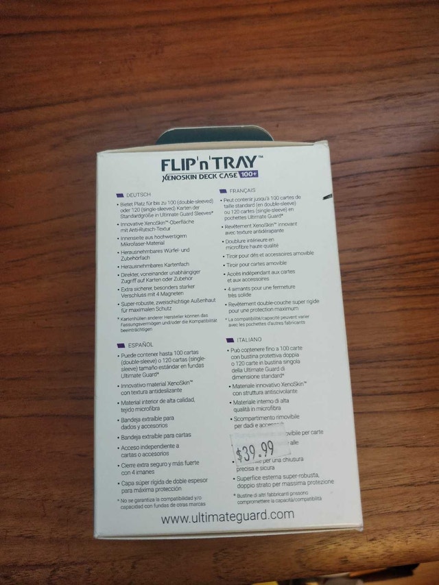 Ultimate Guard Flip'n'Tray 100+ Deck Case - photo 4
