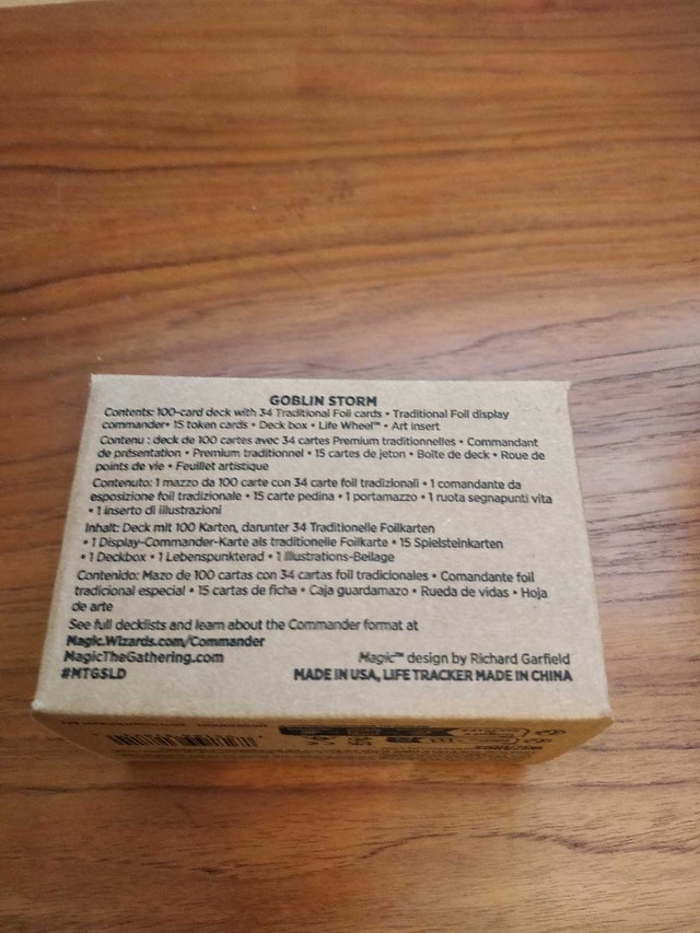 Wizards of the Coast Secret Lair Commander: Goblin Storm - photo 2