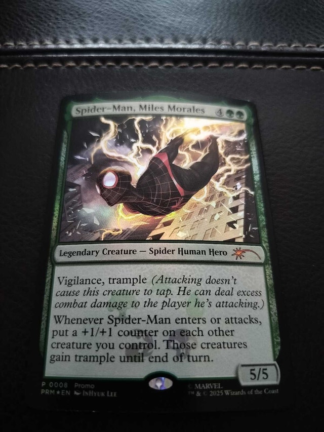 Spider-Man Magic Card