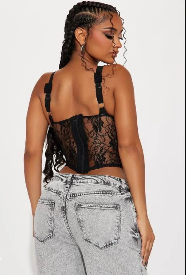 Fashion Nova Lace Corset Top - photo 2
