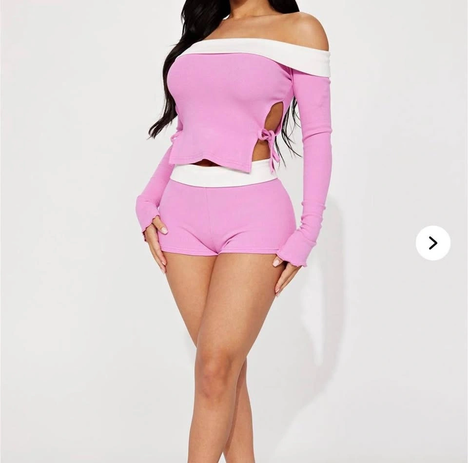 Fashion Nova 2 Piece Shorts Set
