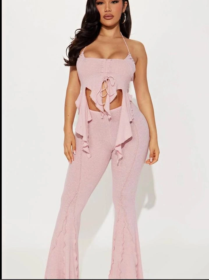 Fashion Nova Pink 2 Piece Set