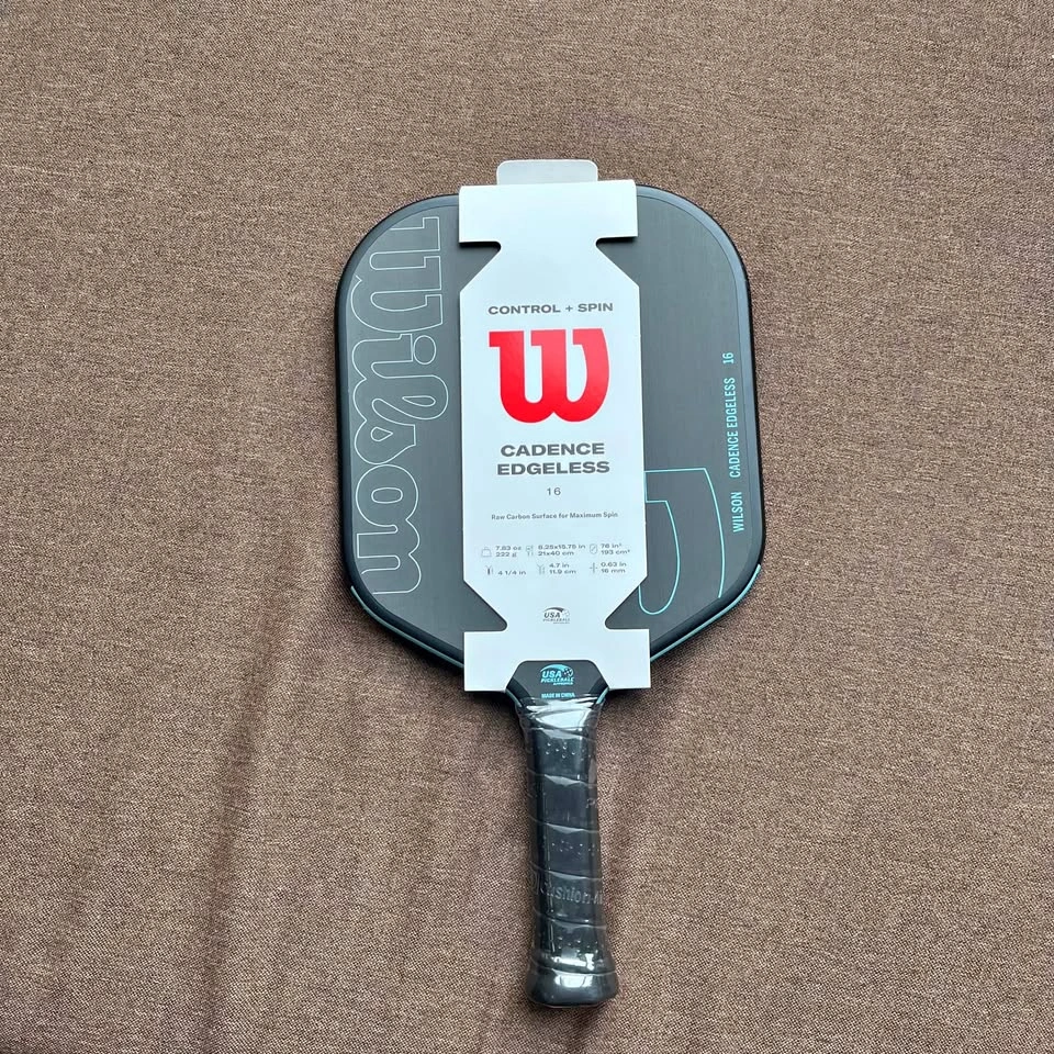 Wilson Cadence Edgeless 16 Pickleball Paddle - New Factory Wrapp