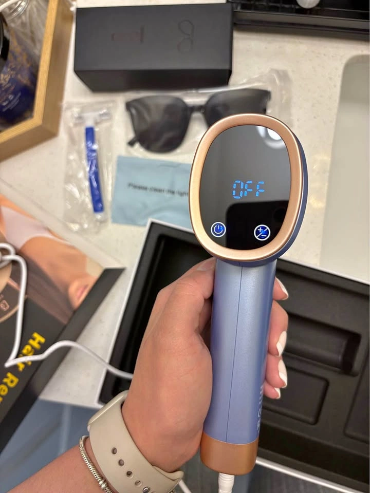 IPL Hair Removal Device with Ice Cooling ✨