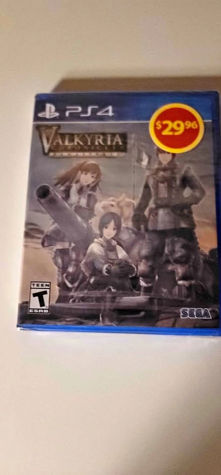 PS4 Valkyria game