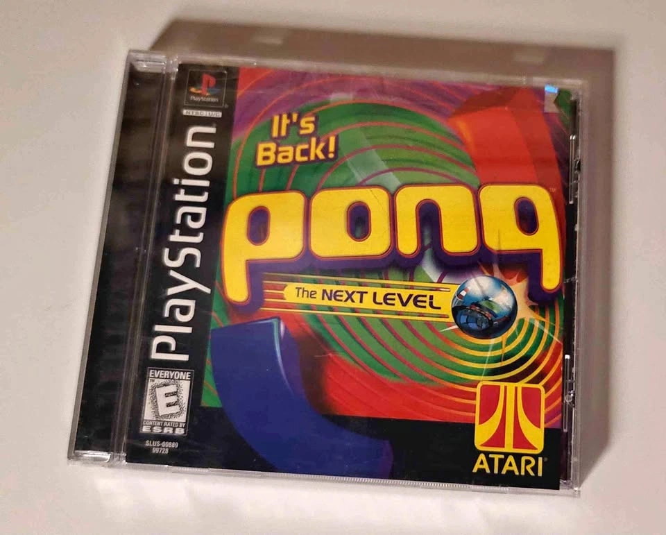 PlayStation 1 Pong The Next Level PS1 Game Atari