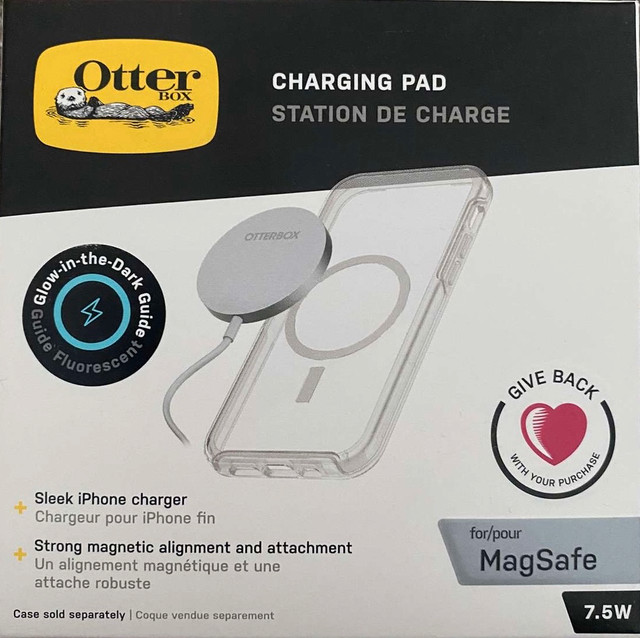 OtterBox 7.5W Wireless Charging Pad – MagSafe, Brand New - photo 2