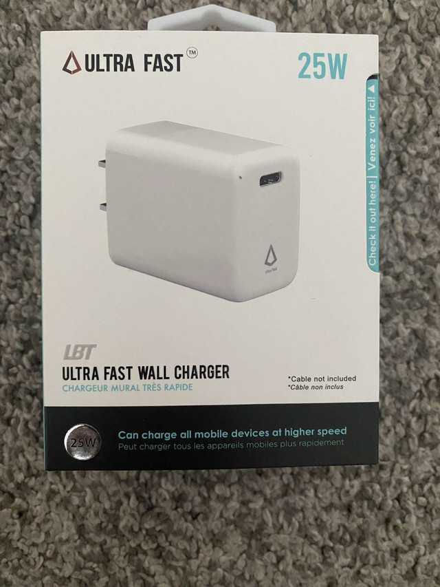 Brand New LBT Ultra Fast 25W Wall Charger - photo 2