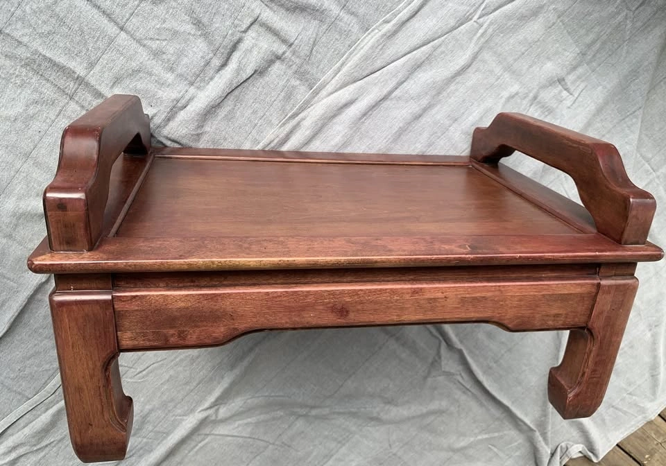 Tea Coffee Table with Handles W28 D20 H15 - photo 2