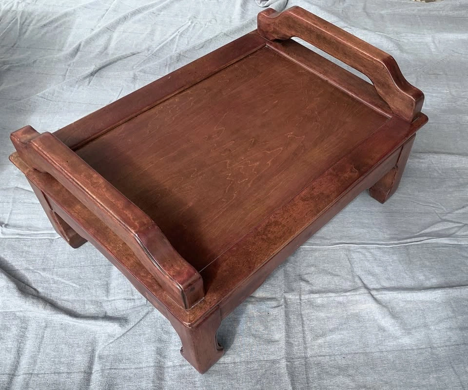 Tea Coffee Table with Handles W28 D20 H15 - photo 5