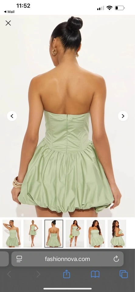Bubble mini dress - photo 3