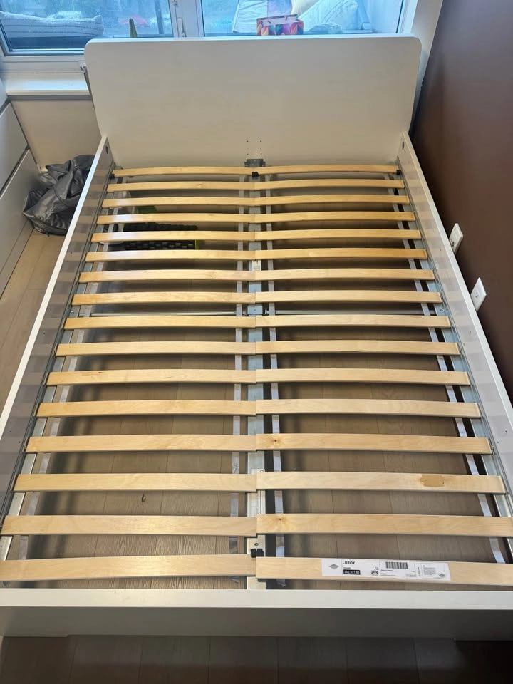 IKEA Malm full/ double bed frame with slats - photo 2