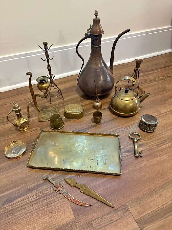 Vintage Brass Copper Decor Collection