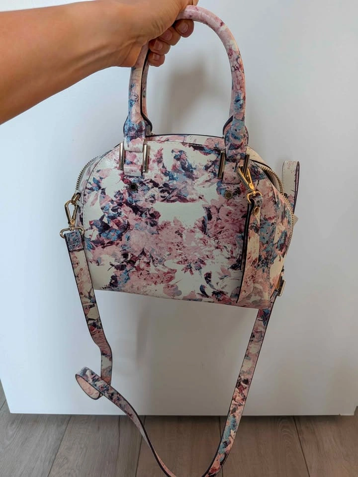 Danier Floral Satchel Crossbody Bag - photo 3