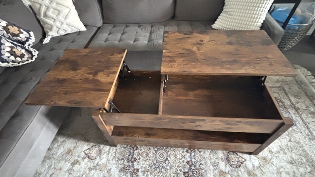 Folding Centre Table with Drawers - photo 2