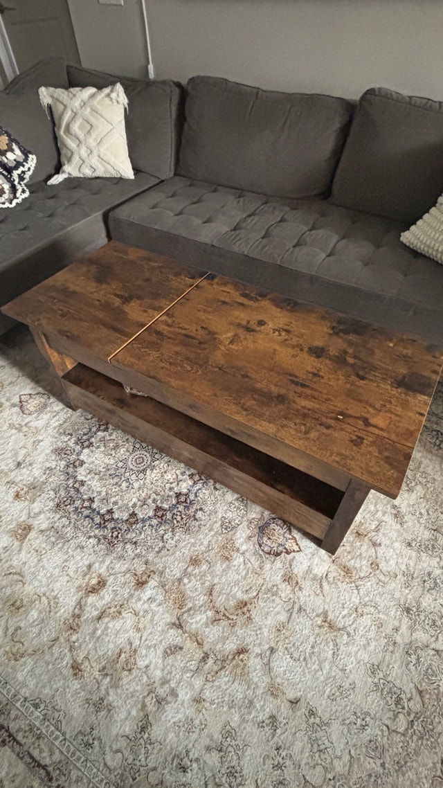 Folding Centre Table with Drawers - photo 3
