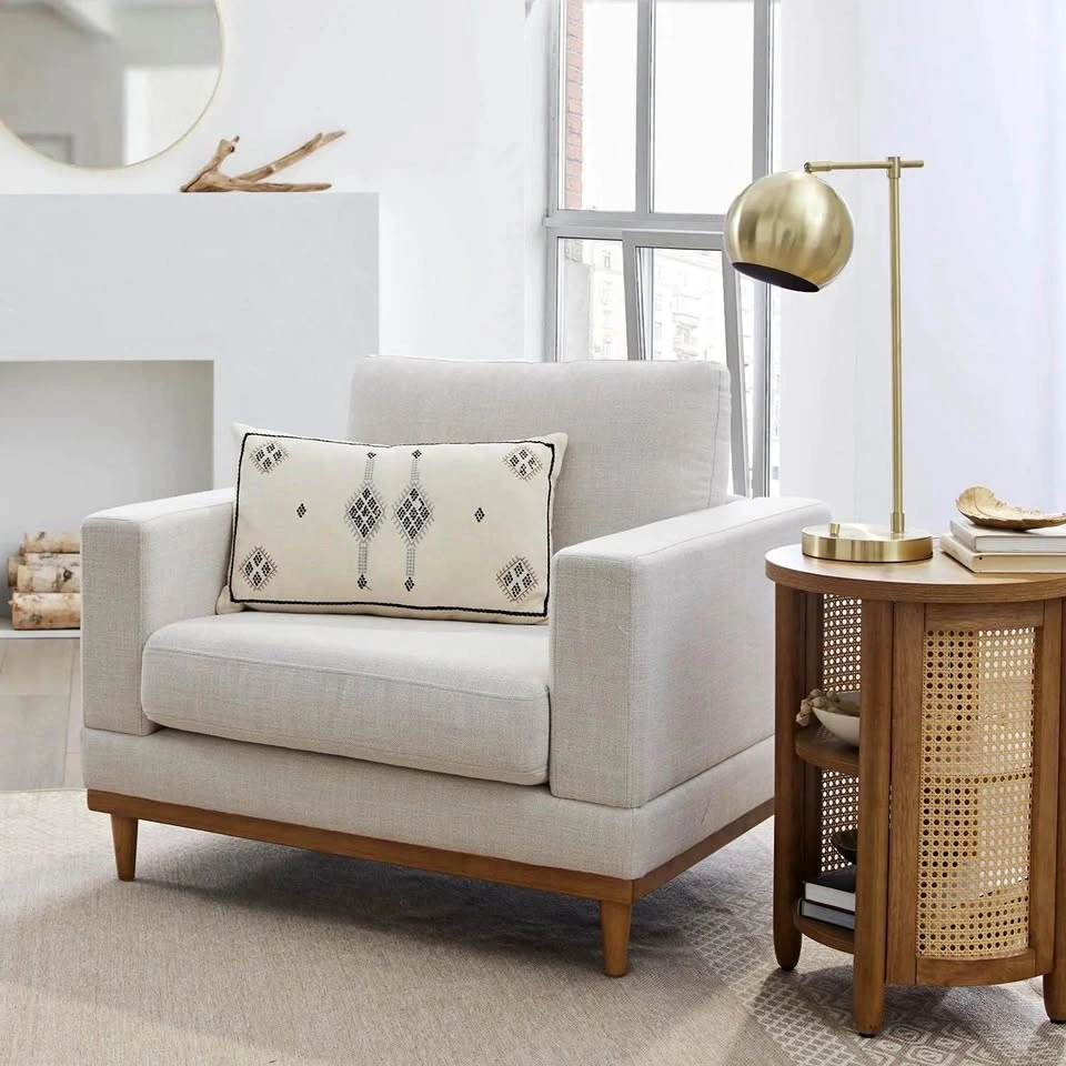 Better Homes & Gardens Springwood Wood Frame Accent Chair