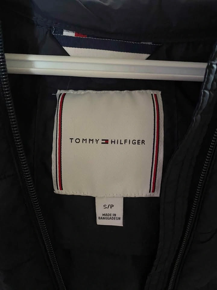 Tommy Hilfiger Navy Blue Hooded Puffer Vest S/P - photo 3