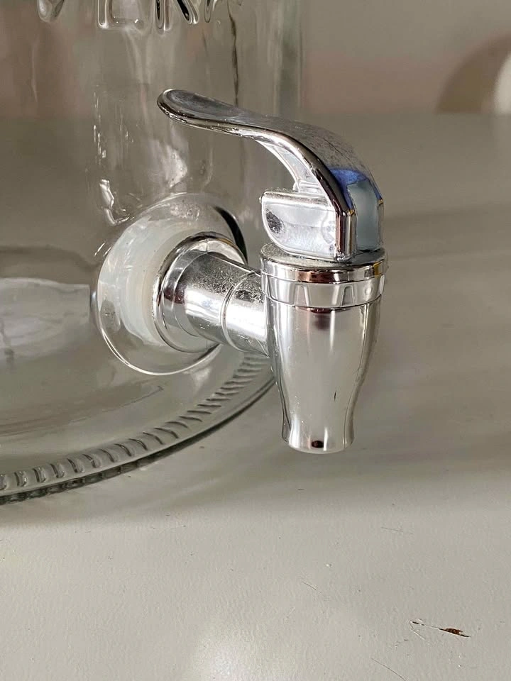 Glass Beverage Dispenser with Spigot and Ice Core - photo 4