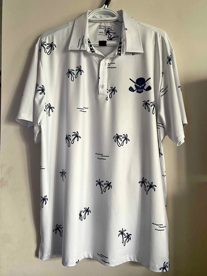 Tattoo Golf Aloha Collection Performance Polo Shirt