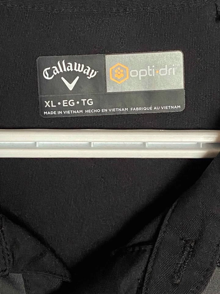 Callaway Opti-Dri Striped Polo Shirt XL - photo 2