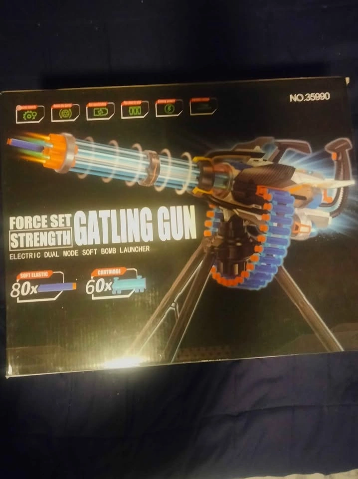 Force set strength Gatling Gun (nerf gun) - photo 2