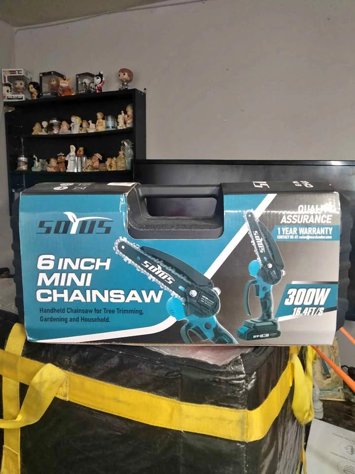 Soyus 6 inch mini chainsaw 300w