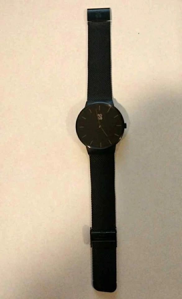 RG&B Rose gold and black Watch